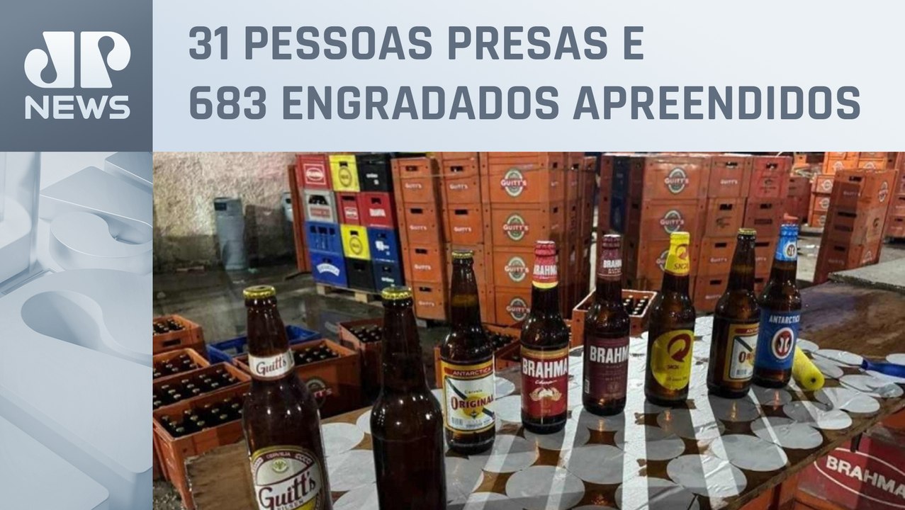 Polícia fecha fábrica de cerveja clandestina, após desconfiança com preços abaixo da tabela
