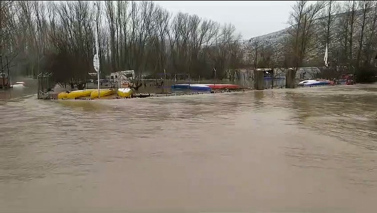Inundaciones en San Miguel de Bernuy
