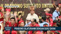 Bertemu Suku Dayak, Prabowo Subianto Janjikan Keadilan bagi Masyarakat Adat!