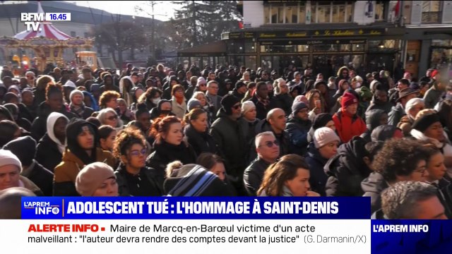 Il n'y a rien qui justifie qu'on arrive à cette situation : le maire de Saint-Denis réagit à la mort d'un adolescent de 14 ans