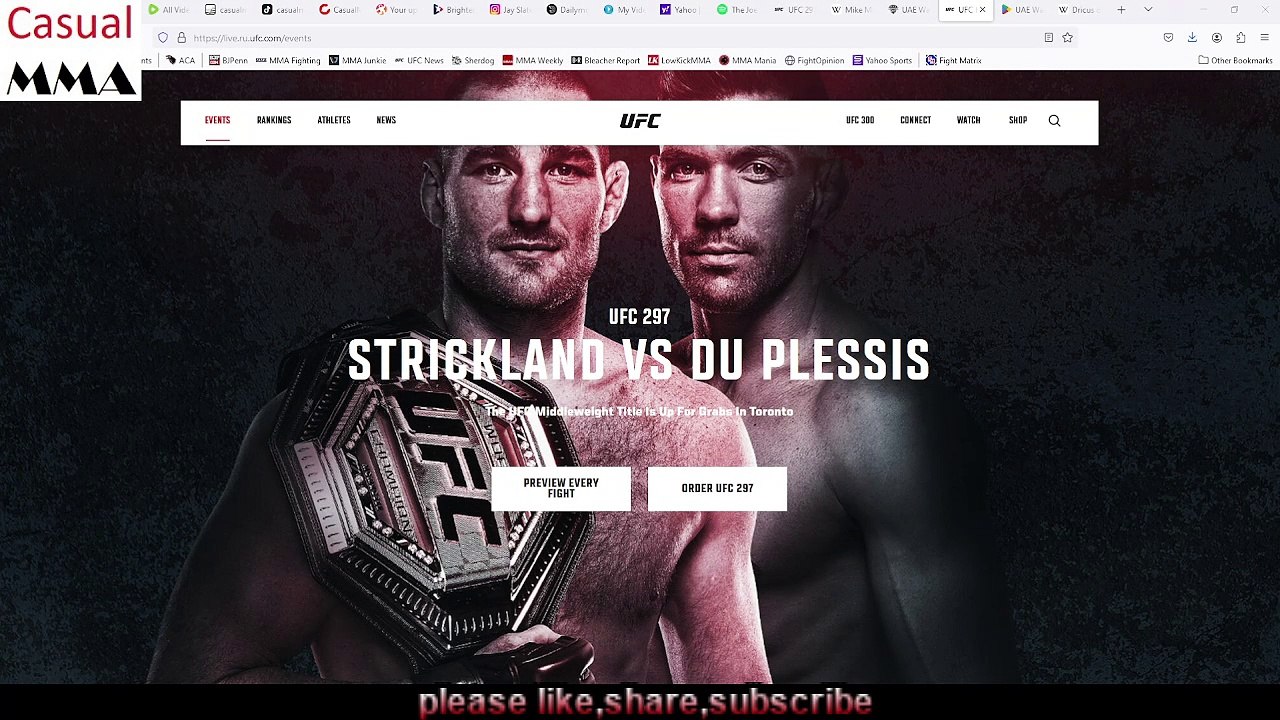 I am going Du Plessis over Strickland