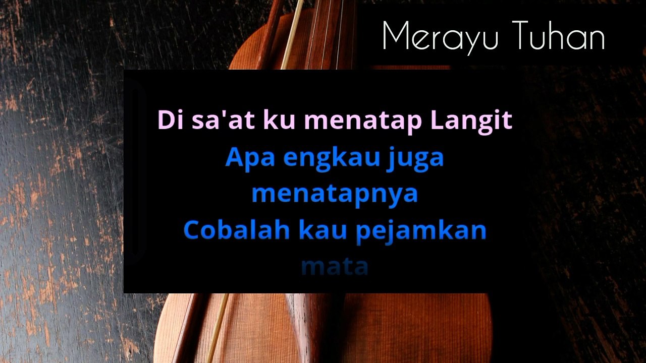 Merayu Tuhan