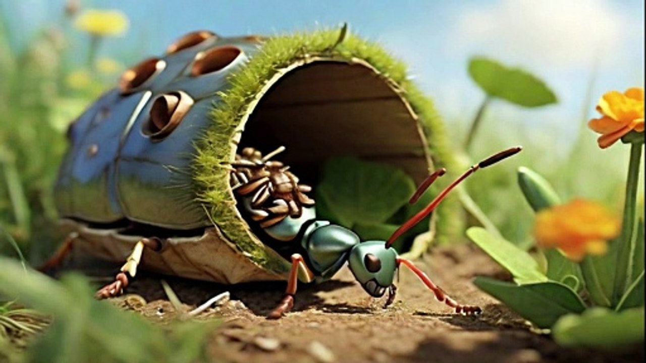 The Ant and the Grasshopper:#storytimeadventures  #storytime #kids #childrensstory #yputubeshorts #Fable #ChildrensStory