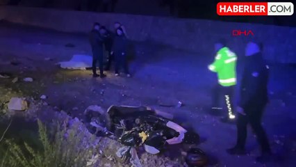 Bodrum'da alkollü sürücünün çarptığı motosiklet kazası