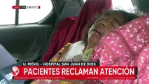 ​Una mujer en estado crítico peregrinó por atención y ahora espera más de dos horas en el hospital San Juan de Dios