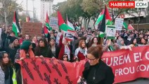 İspanya Filistin'e destek için yürüdü