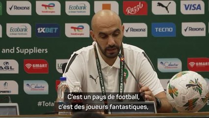 Maroc - Regragui : "Celui qui ne craint pas le Léopard va se faire manger"
