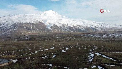 Ağrı Dağı'nın hali şaşırttı