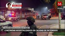 Policías golpeados tras asesinar a joven en Veracruz siguen hospitalizados pero detenidos