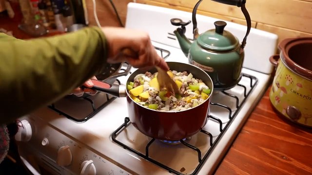 Weathering A Beautiful Snowstorm And Then BITTER Cold In My Cozy Off-Grid Cabin _ ASMR