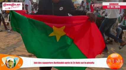 CAN 2023:Algérie-Burkina - la réaction de supporters Burkinabè après le penalty