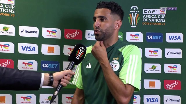 Déclarations Mahrez après Algérie Burkina Faso (2-2)