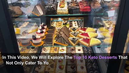 10 Keto Desserts to Satisfy Your Sweet Tooth