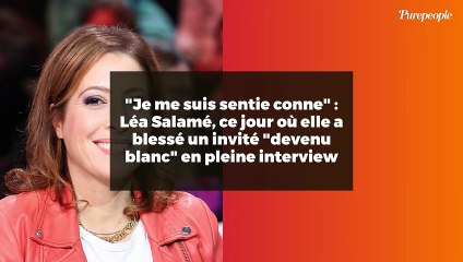 "Je me suis sentie conne" : Léa Salamé, ce jour où elle a blessé un invité "devenu blanc" en pleine interview