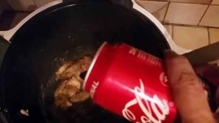 Poulet au coca cola au cookeo