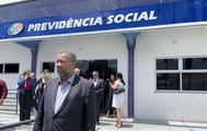 Na inauguração da agência do INSS de Sousa, ministro afirma que meta é reduzir espera para 30 dias