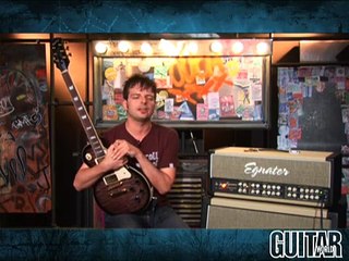 Epiphone Les Paul Ultra thru Egnater Tourmaster 4100 Amp (April 6, 2009)