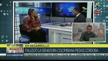 Piedad Córdoba jugó un papel importante en la lucha a favor de las mujeres afrodescendientes