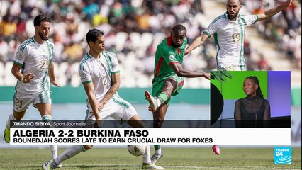 AFCON 2024: Algeria snatch last-minute equaliser in 2-2 draw against Burkina Faso