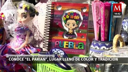 Tianguis El Parián: rincón de artesanías en el Centro Histórico de Puebla