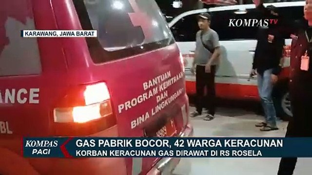 Pipas Gas Milik Pabrik Bocor, 43 Warga Karawang Keracunan!
