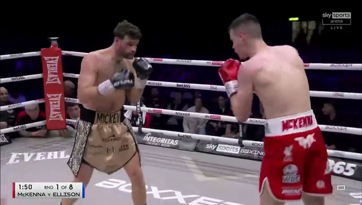 Aaron McKenna vs Mickey Ellison (20-01-2024) Full Fight