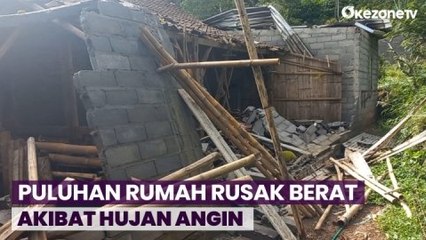 Download Video: Puluhan Rumah Rusak Berat akibat Hujan Deras dan Angin Kencang di Semarang, Jawa Tengah