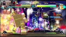 (Wii) Tatsunoko vs. Capcom Ultimate All-Stars - 14 - Ryu and Karas - Req Play - Lv 8