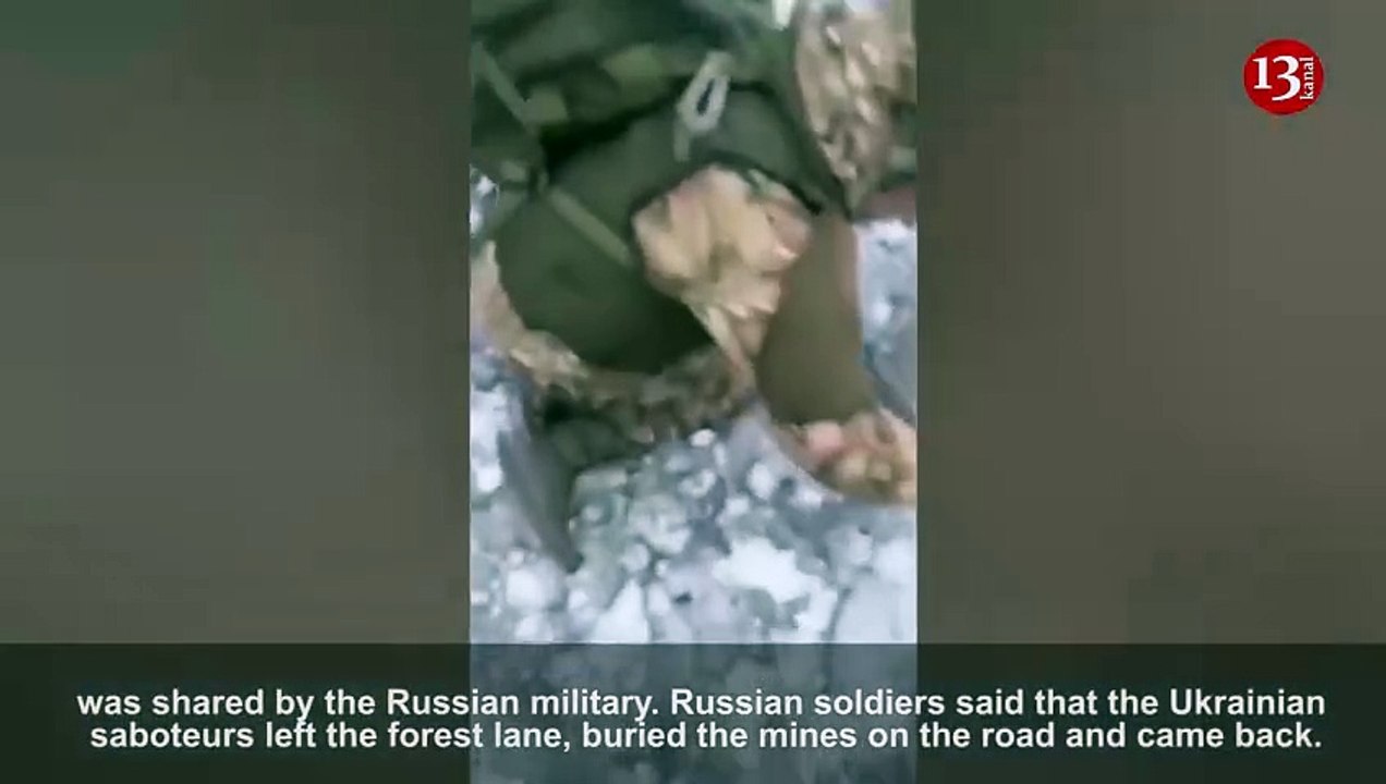 Ukrainian sabotage group blew up vehicle with Russians in it – Russians show exploding vehicles