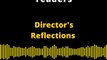 Director's Reflections | On the hunt for readers