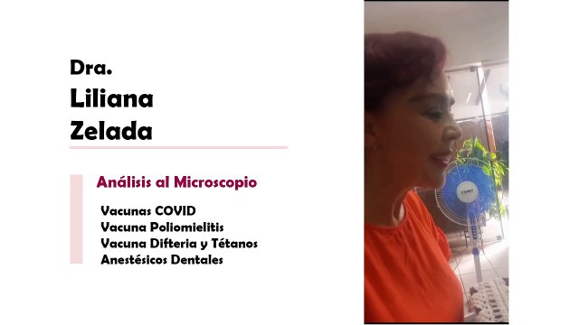 Dra. Liliana Zelada Macabros hallazgos en Vacunas
