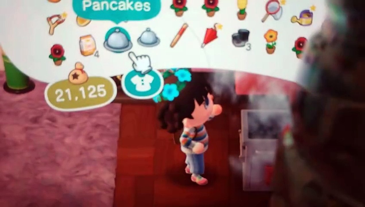 Making a Roost Sable Cookie  in ACNH