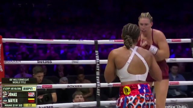 Natasha Jonas VS Mikaela Mayer