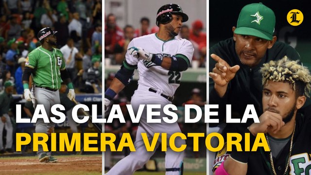 Sanó, Canó y Tatis dan las claves de la primera victoria de las Estrellas ante Tigres del Licey en la final