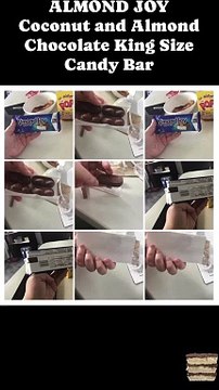 ALMOND JOY Coconut and Almond Chocolate King Size Candy Bar