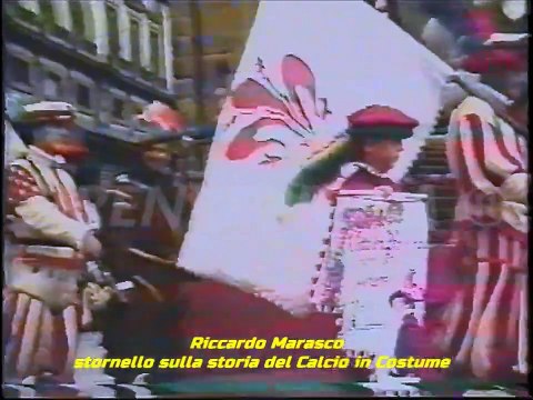 Riccardo Marasco. Sfoglia Firenze. Palle in costume - Firenze TIVU' 1989