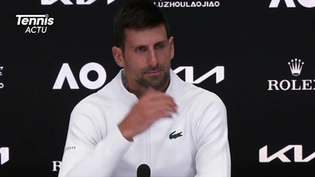 Open d'Australie 2024 - Novak Djokovic : Je ne suis plus un adolescent. Je suis père et mari