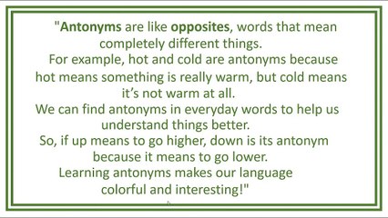 Opposite Of Brief, Antonyms of Brief, Meaning and Example