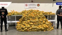 İstanbul Havalimanı'nda yüzlerce kilo uyuşturucu yakalandı