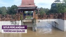 Banjir Rendam Situs Percandian Muaro Jambi, Pengunjung Turun Drastis