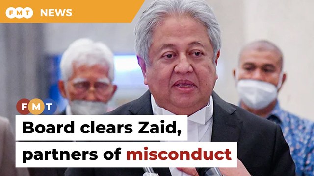 Board clears Zaid, partners of misconduct in Najib’s SRC appeal