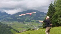 NFROB, Hangflug Nurflügel beim Berghof