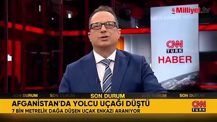 Hindistan'a ait yolcu uçağı Afganistan'a düştü