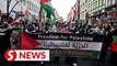 Protesters in Tel Aviv, Barcelona, Berlin call for Gaza war ceasefire, early polls in Israel