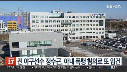 전 야구선수 정수근, 아내 폭행 혐의로 또 입건