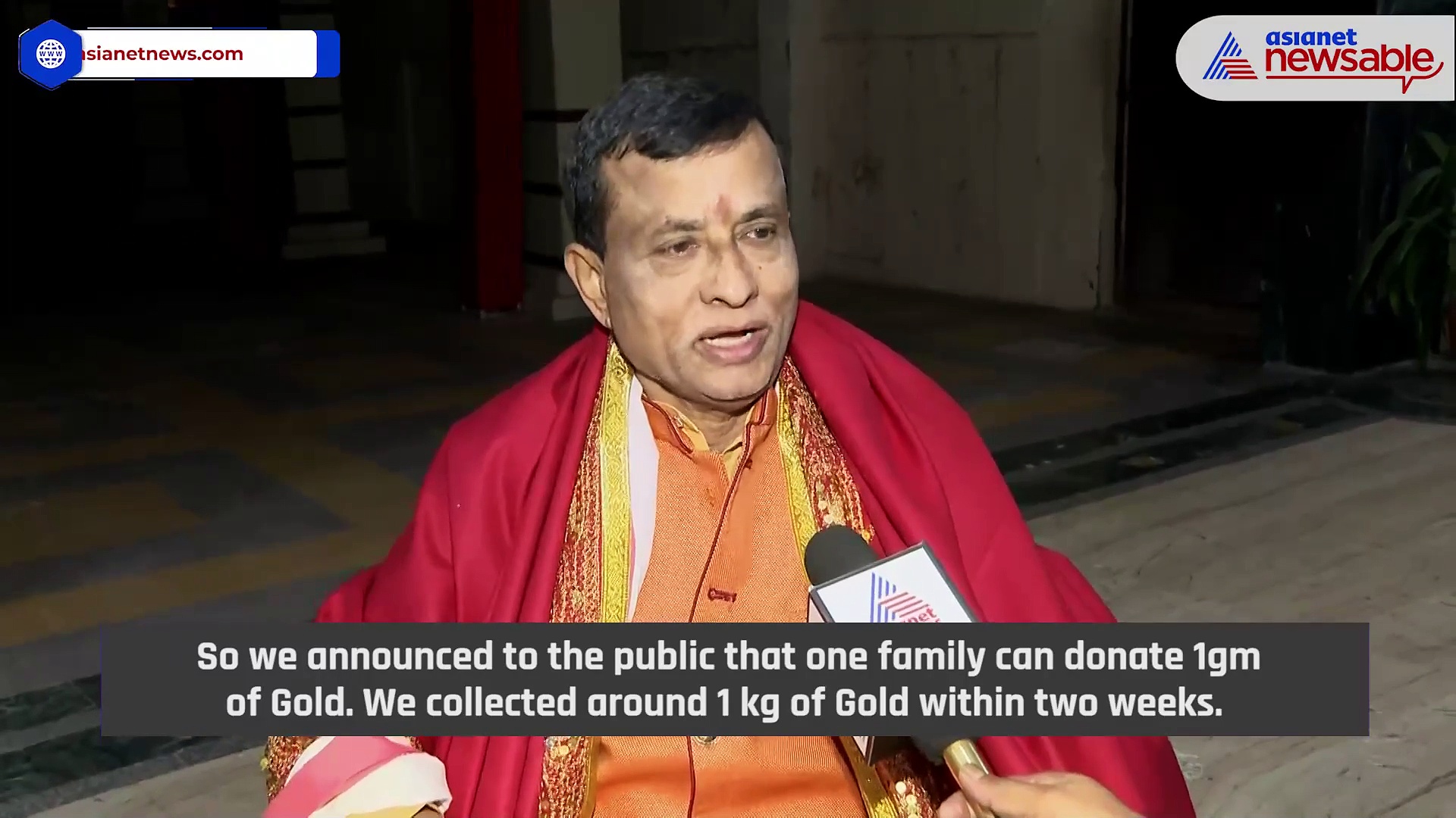Ram Mandir EXCLUSIVE! Umashankar Dixit, the priest who delivered 1Kg gold collected by devotees in US, speaks