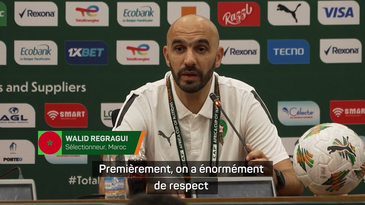 Regragui : "Celui qui ne craint pas le Léopard va se faire manger"