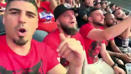 Shinsuke Nakamura w/ Rick Boogs Wrestlemania 38 entrance live crowd pop