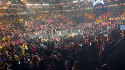 The Undertaker “Never Say Never” Hall of Fame - Live crowd reaction)