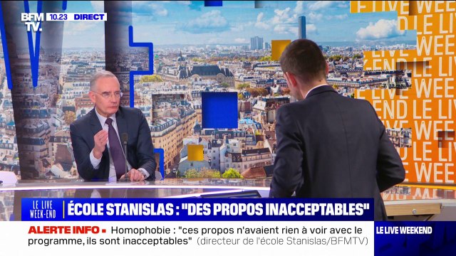 Il n'y a pas de délit d'initié : le directeur de l'école privée catholique Stanislas réfute les accusations de contournement de Parcoursup